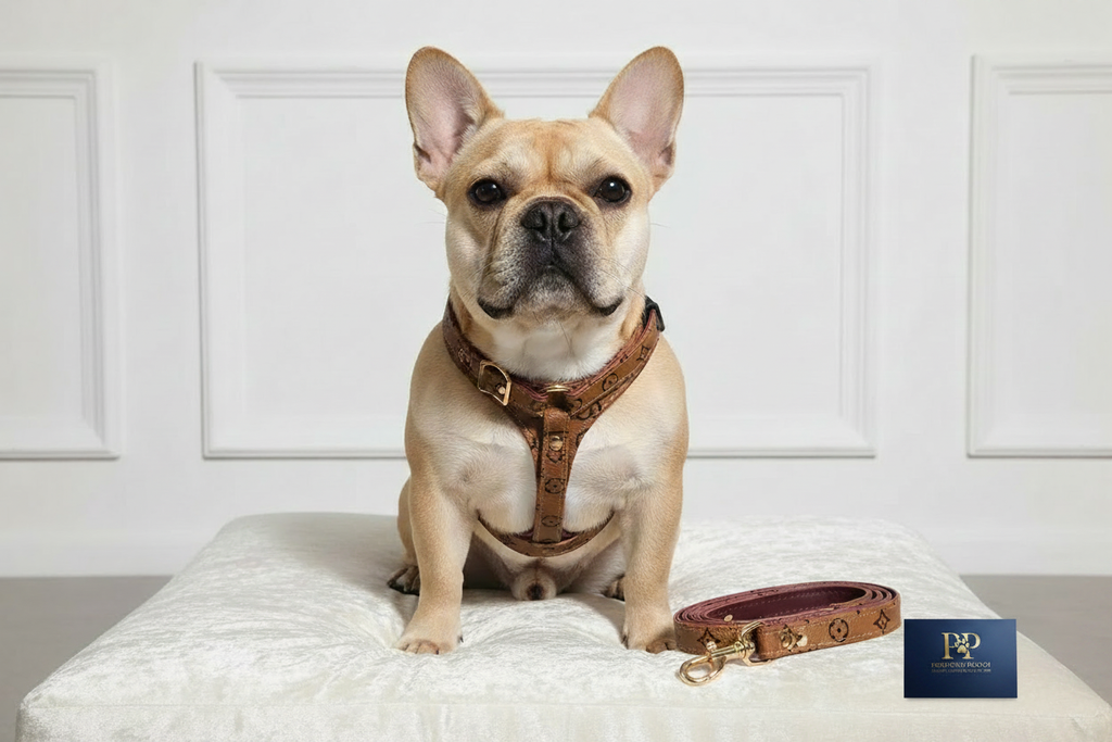 Brown - French Bulldog with Logo