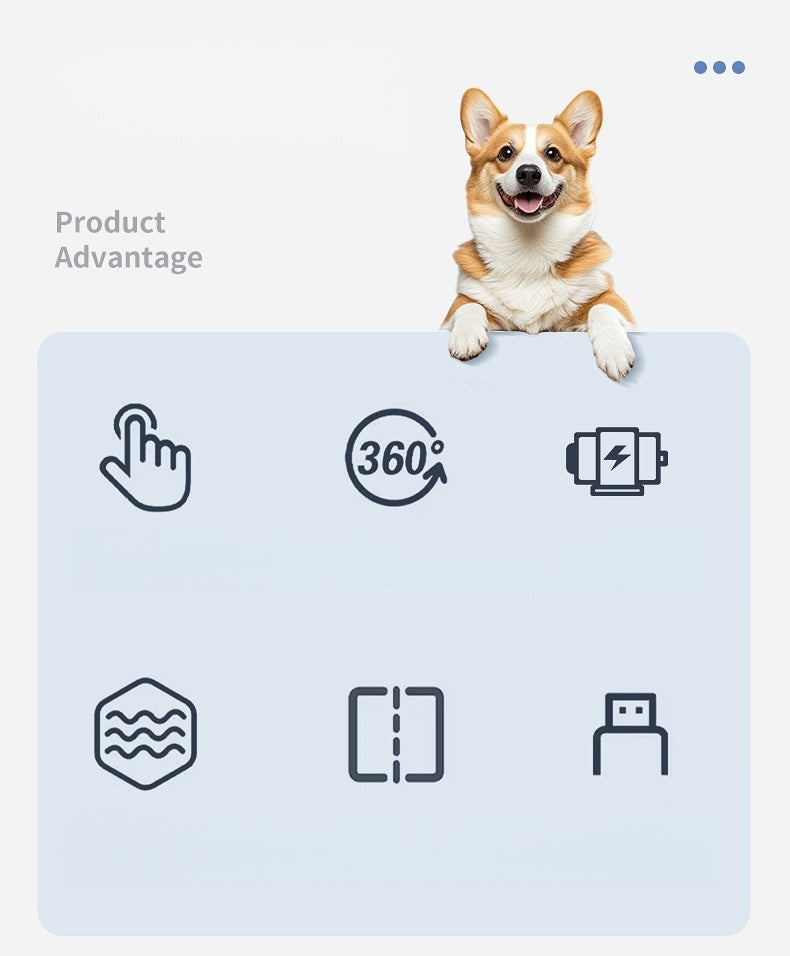 USB-Charged Dog Paw Cleaner