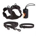 Harness Collar Leash Set With Matching Poop Bag
